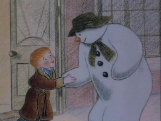 snowman (1982) - new year's cartoon version with david bowie. diane jackson