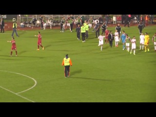 showdown on the match serbia - albania